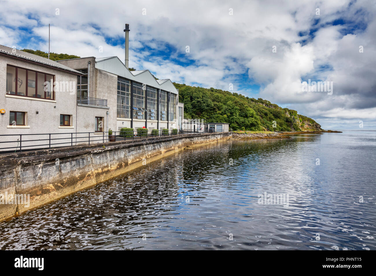 Caol Ila Distillery, Islay, Innere Hebriden, Argyll, Schottland, Großbritannien Stockfoto