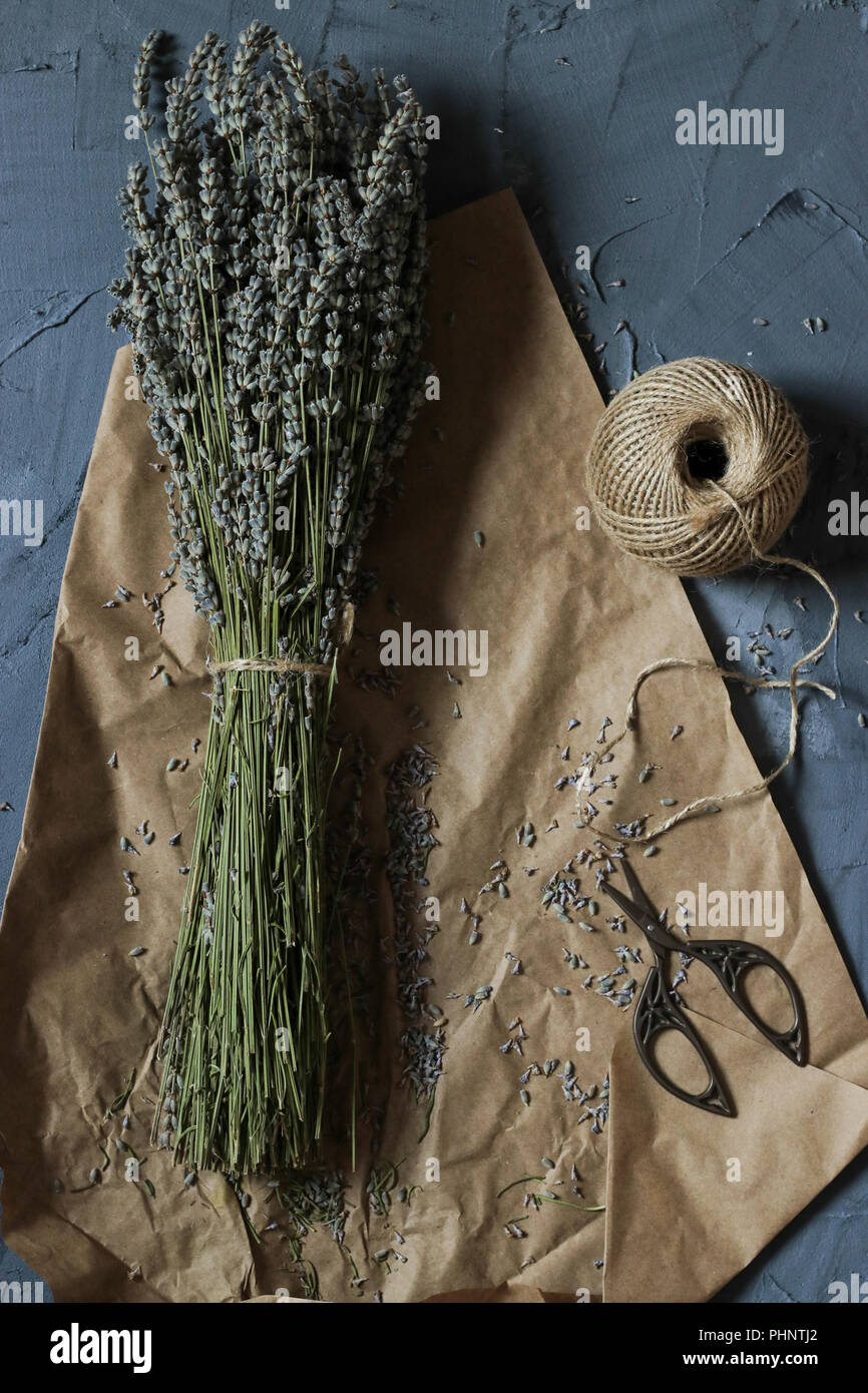 ein Duft von Lavendel Stockfoto