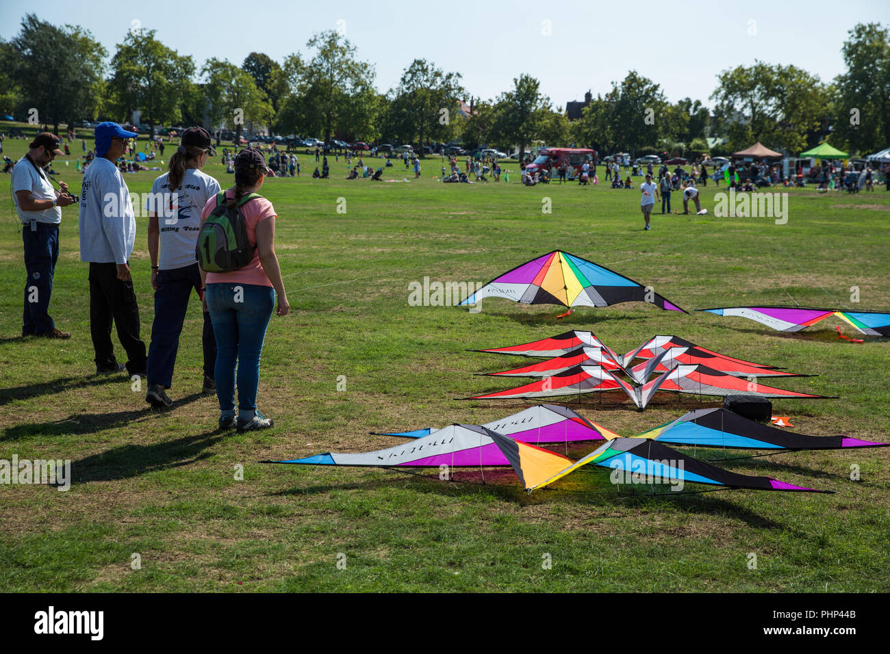 Streatham, Großbritannien. 2. September 2018. Drachenfest 2. September 2018 Credit: Bob Broglia/Alamy leben Nachrichten Stockfoto