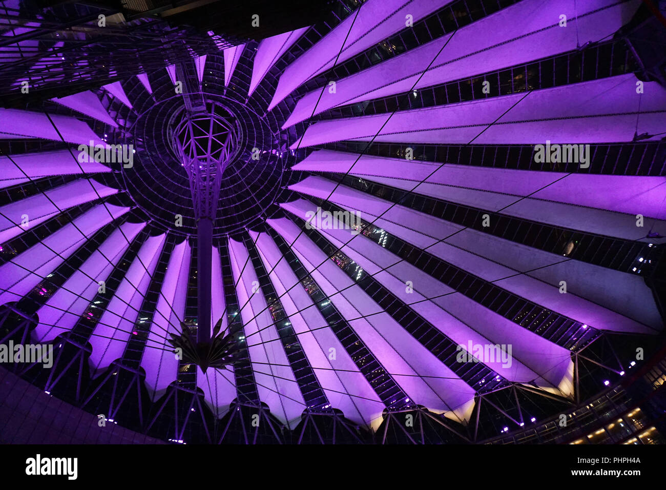 Berlin; Deutschland; Sony Center; Stockfoto