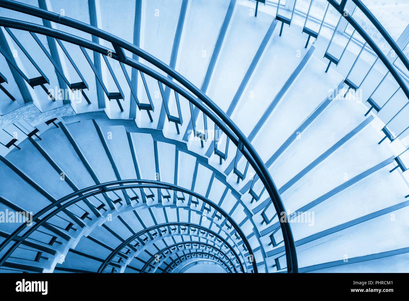 Wendeltreppe closeup Stockfoto