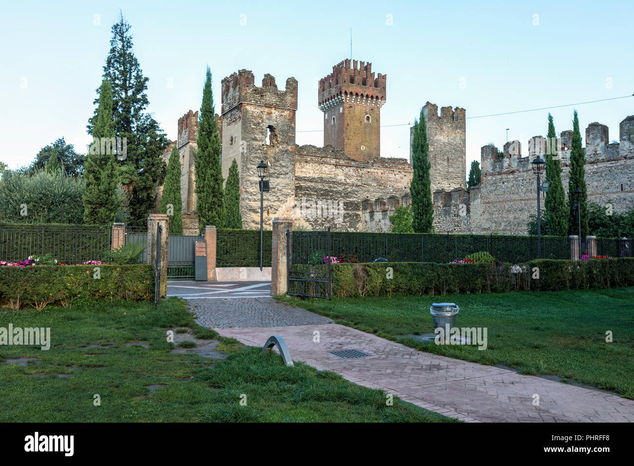 Bardolino, Venetien, Gardasee, Italien, Europa Stockfoto