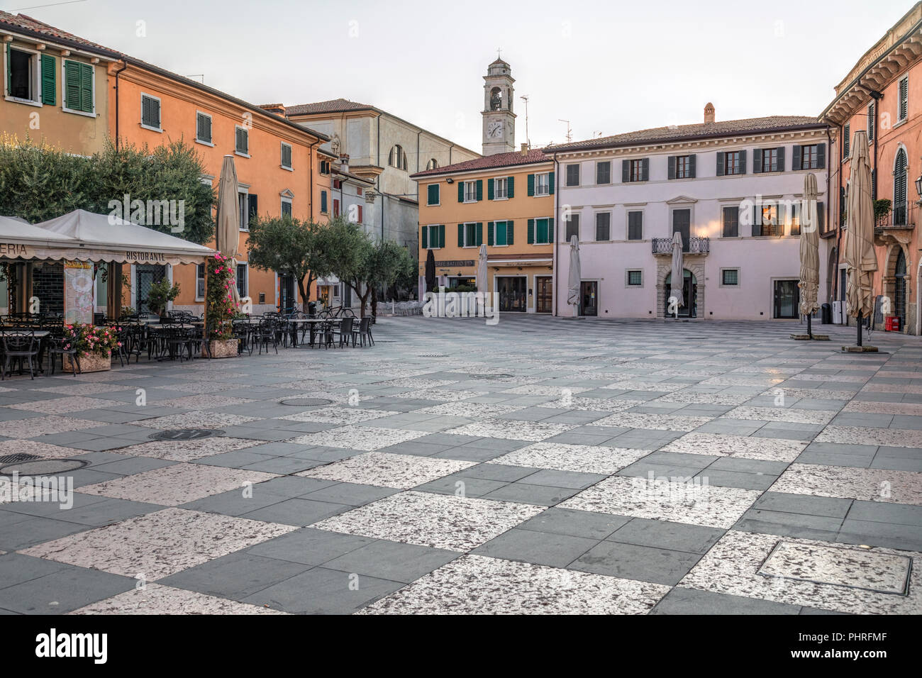 Bardolino, Venetien, Gardasee, Italien, Europa Stockfoto