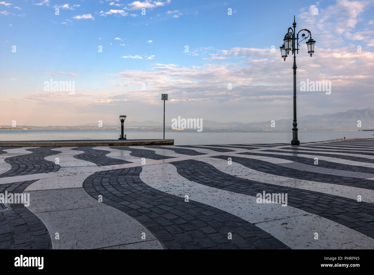 Bardolino, Venetien, Gardasee, Italien, Europa Stockfoto