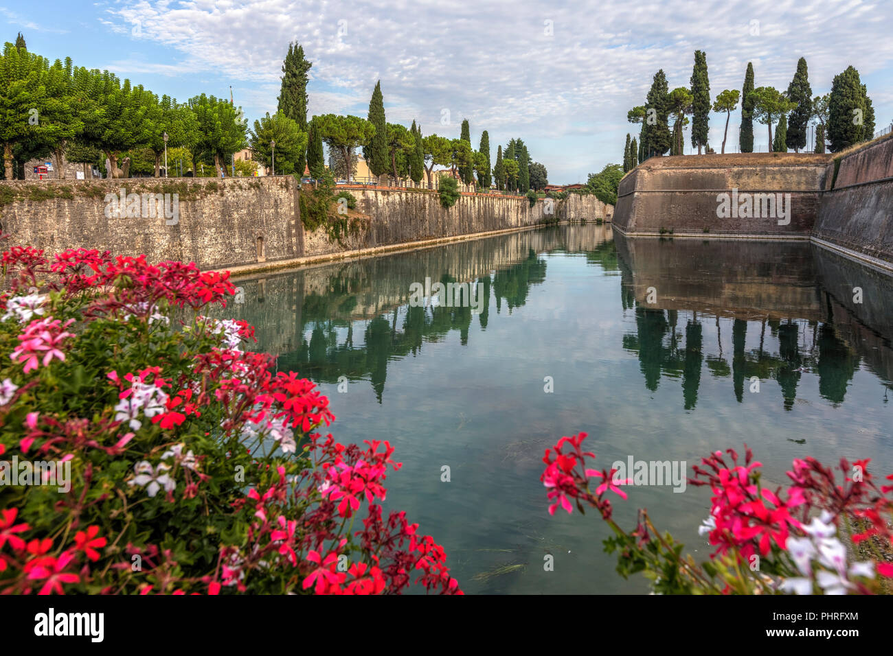 Peschiera, Venetien, Gardasee, Italien, Europa Stockfoto