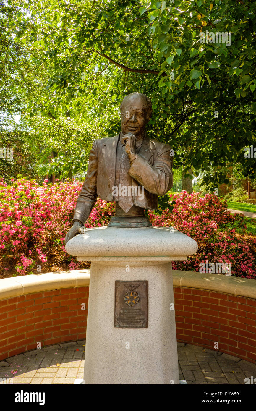 James Farmer Memorial, Mary Washington Universität, 1301 College Avenue, Fredericksburg, Virginia Stockfoto