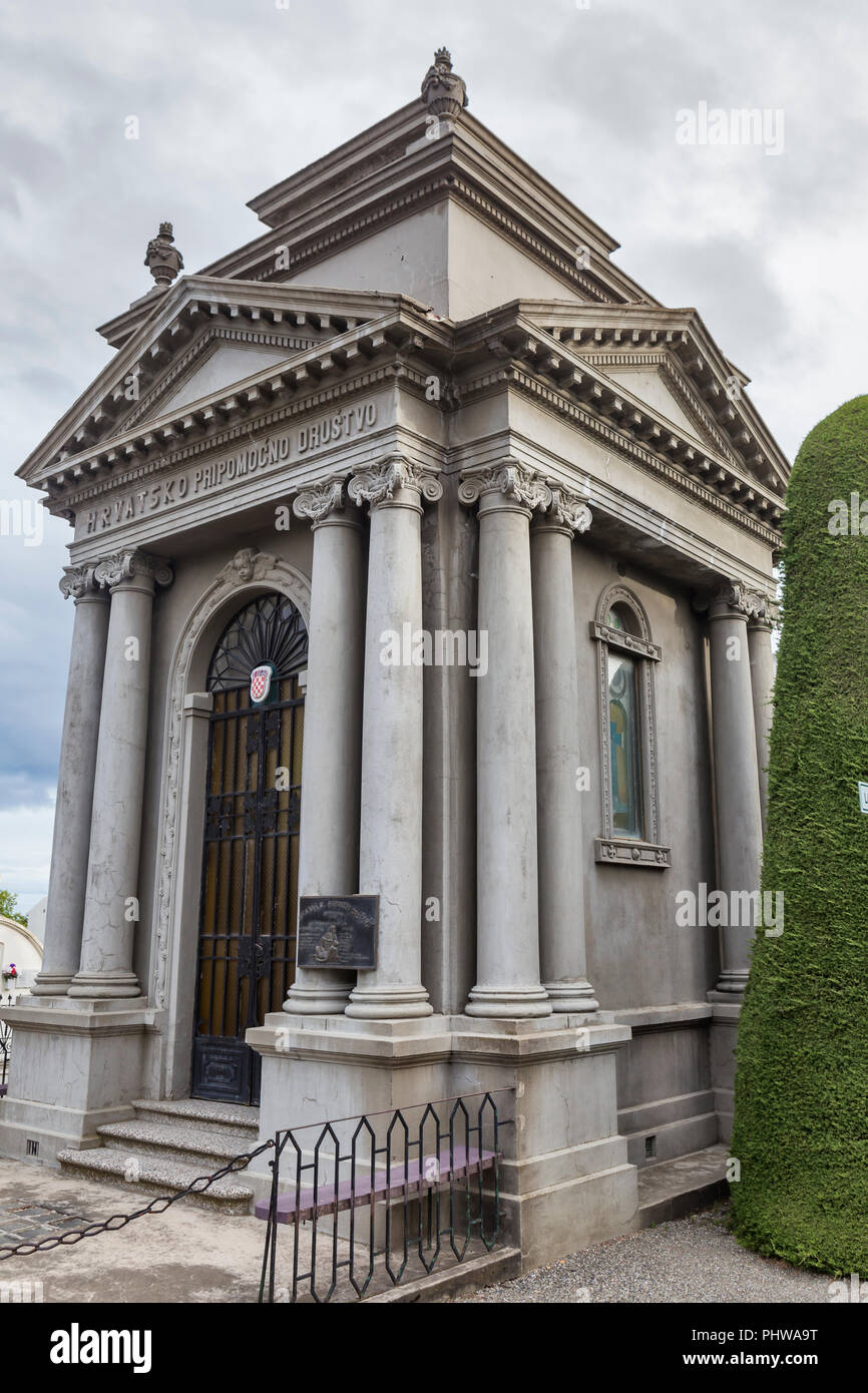 Der alte Friedhof, Punta Arenas, Magallanes region, Patagonien, Chile Stockfoto