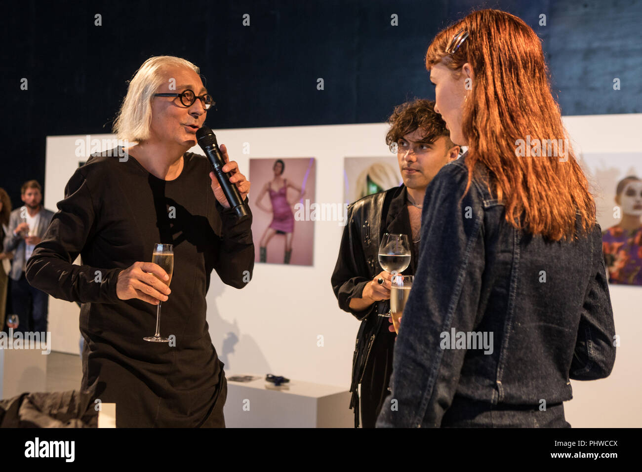 Urs Leierer, Leonn Ward und Keir Stockfoto