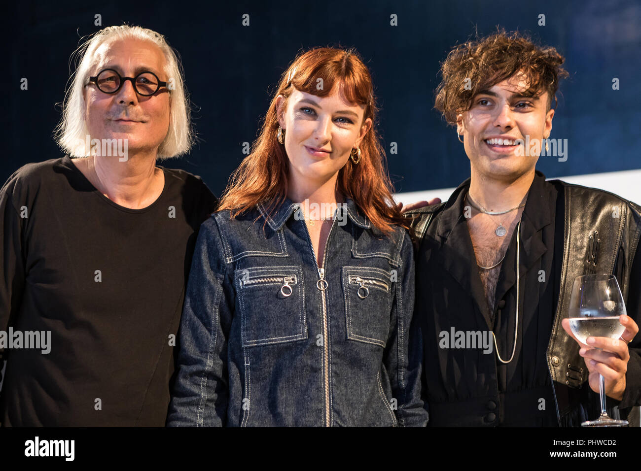 Urs Leierer, Leonn Ward und Keir Stockfoto