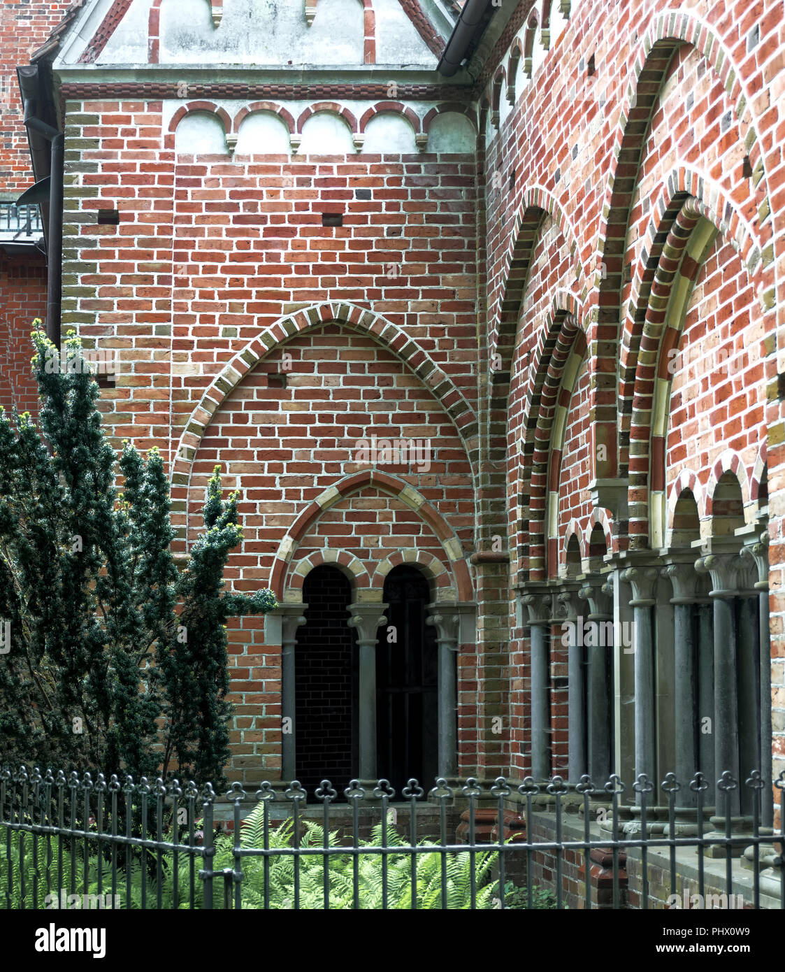 Kathedral von Lübeck. Stockfoto