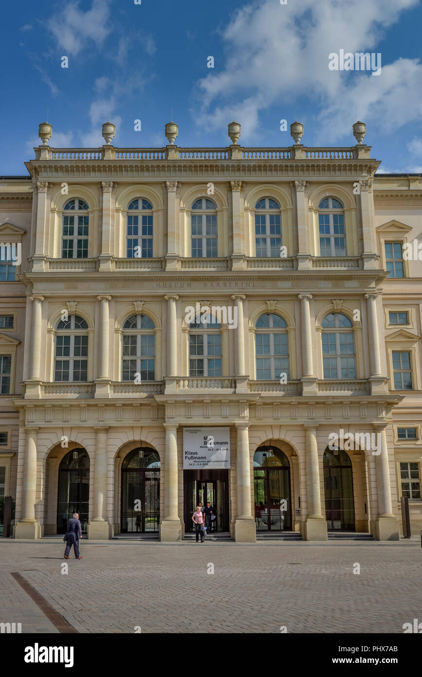 Museum Barberini, Alter Markt, Potsdam, Brandenburg, Deutschland Stockfoto