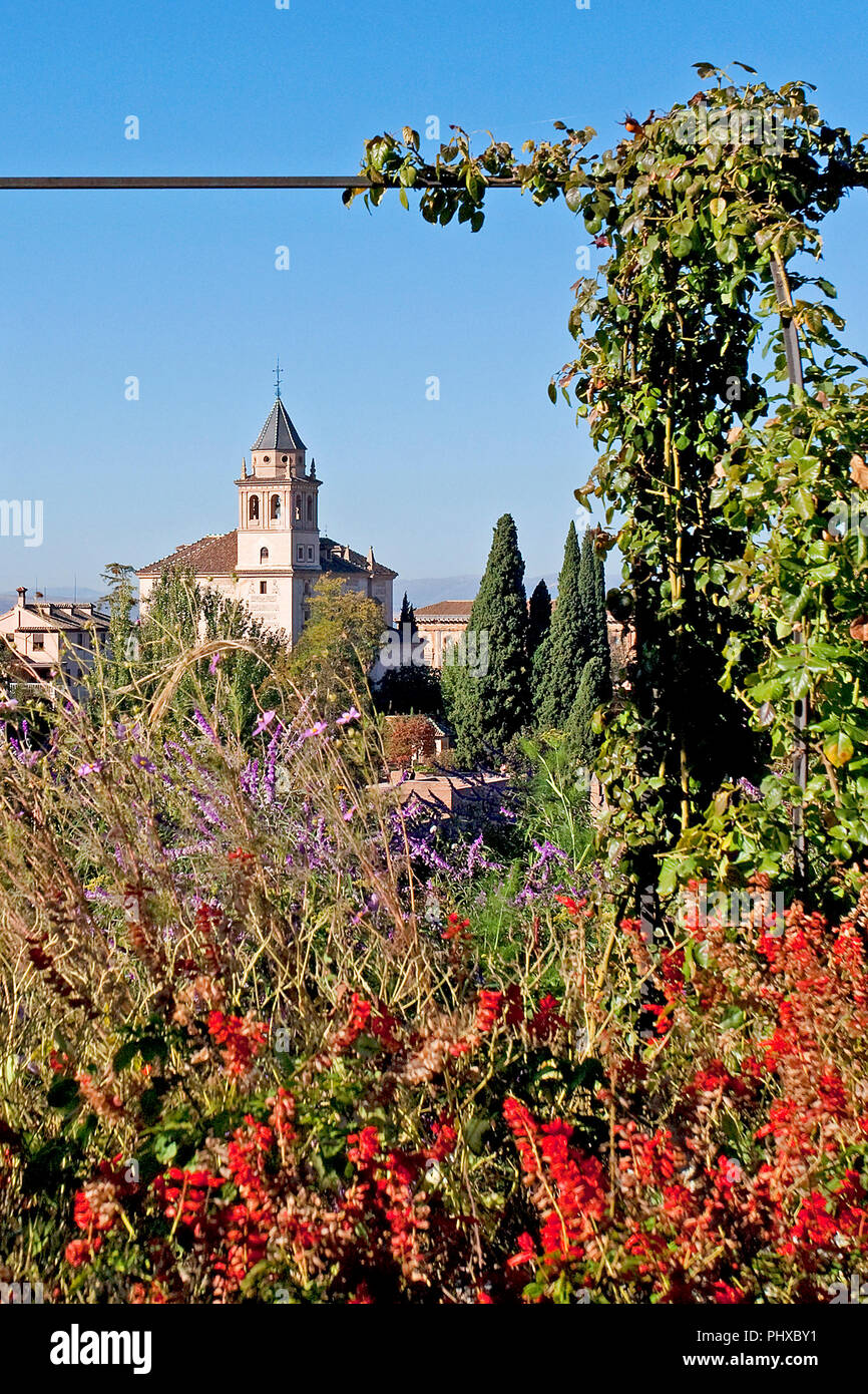 Alhambra, Granada, Spanien Stockfoto