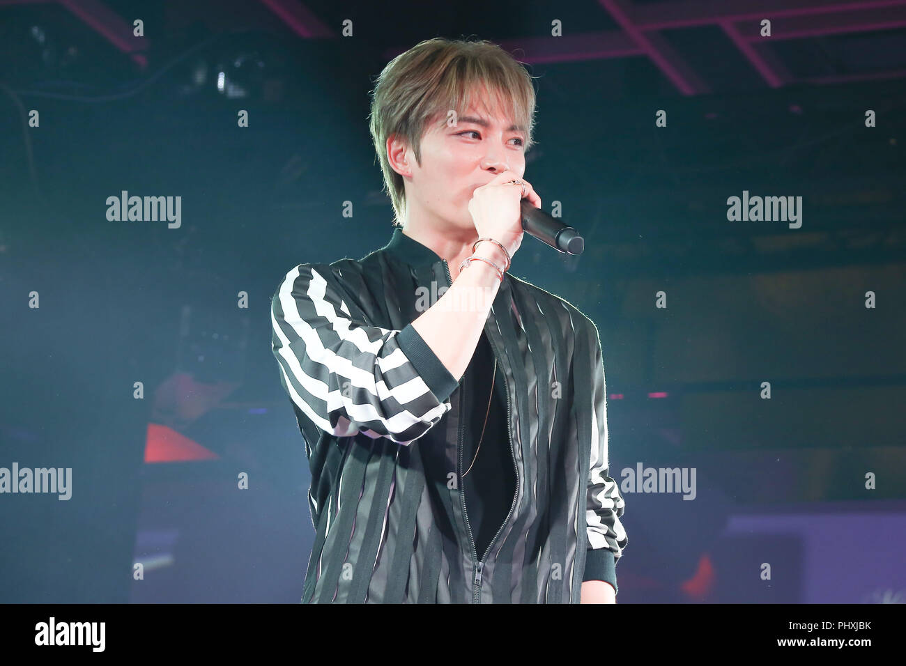 (Jae-Joong JYJ), 30. AUGUST 2018: Koreanische Sängerin Kim Jae Joong besucht die Miche Bloomin' Summer Festival Veranstaltung in Tokio, Japan. Credit: Pasya/LBA/Alamy leben Nachrichten Stockfoto