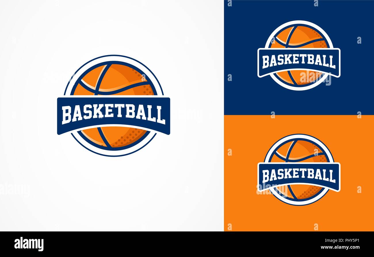 Basketball Logo, American Sports vektor Symbol und das Symbol Stock Vektor