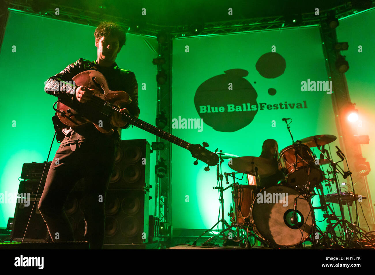 Black Rebel Motorcycle Club Stockfoto