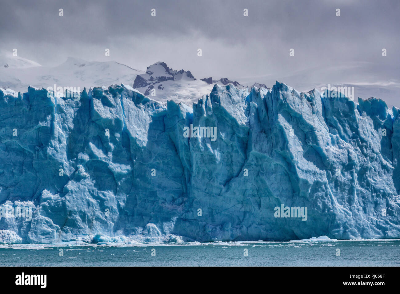 Perito Moreno Gletscher, Nationalpark Los Glaciares, Patagonien, Lago Argentino, Provinz Santa Cruz, Argentinien Stockfoto