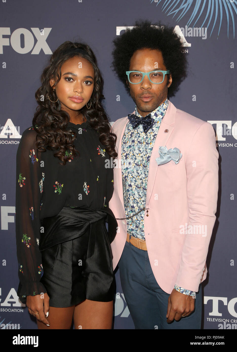 FOX Summer TCA 2018 All-Star-Party mit: Chandler Kinney, Jonathan Fernandez Wo: West Hollywood, California, United States Wenn: 03. August 2018 Credit: FayesVision/WENN.com Stockfoto