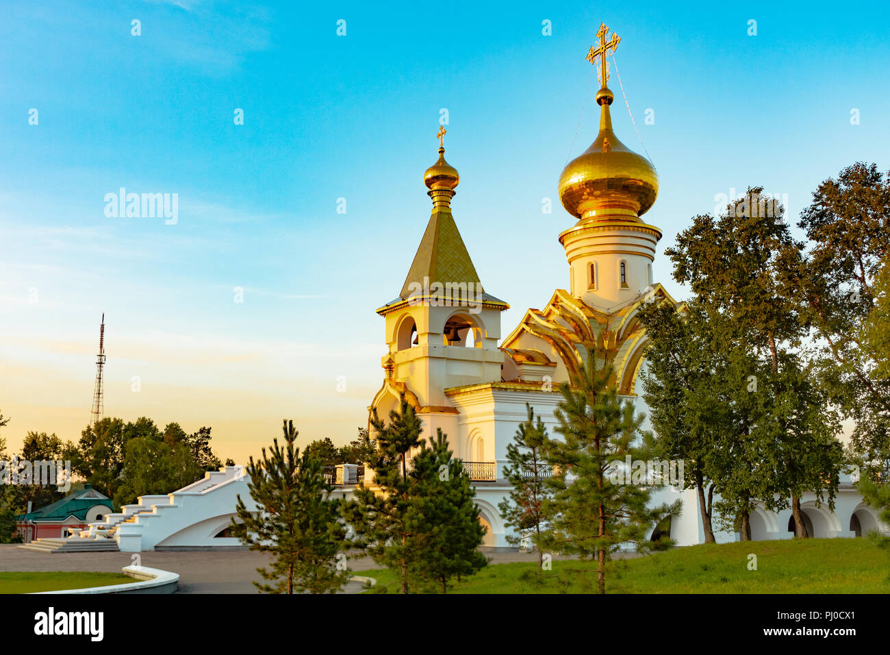 Russisch-orthodoxe Kirche Des Heiligen Seraphim Von Sarow www.alamy.de