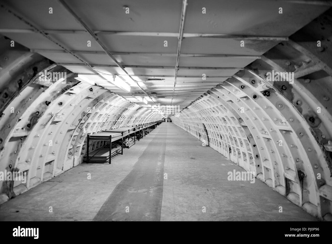 Clapham Tunnel, versteckte London Tour Stockfoto