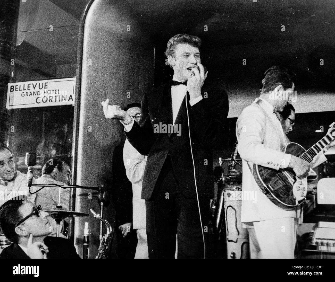 Johnny Hallyday, 1961 Stockfoto