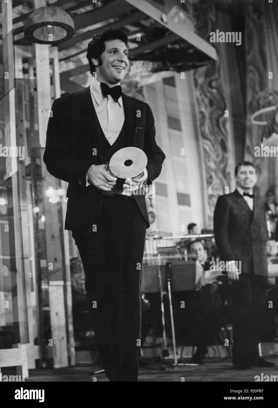 Tom Jones, Cannes 1968 Stockfoto