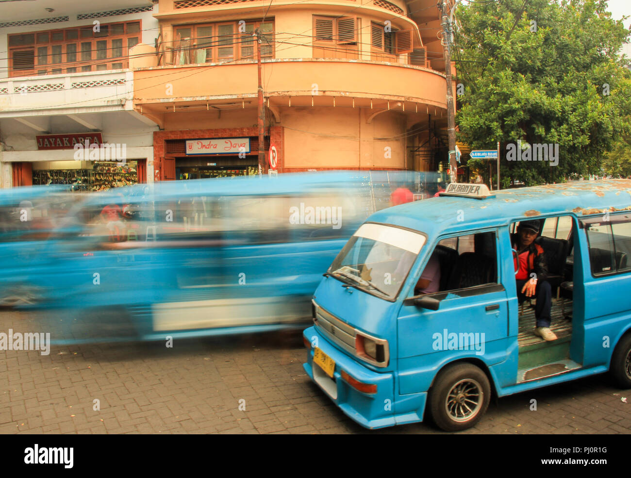 Manado Leben auf der Straße Stockfoto