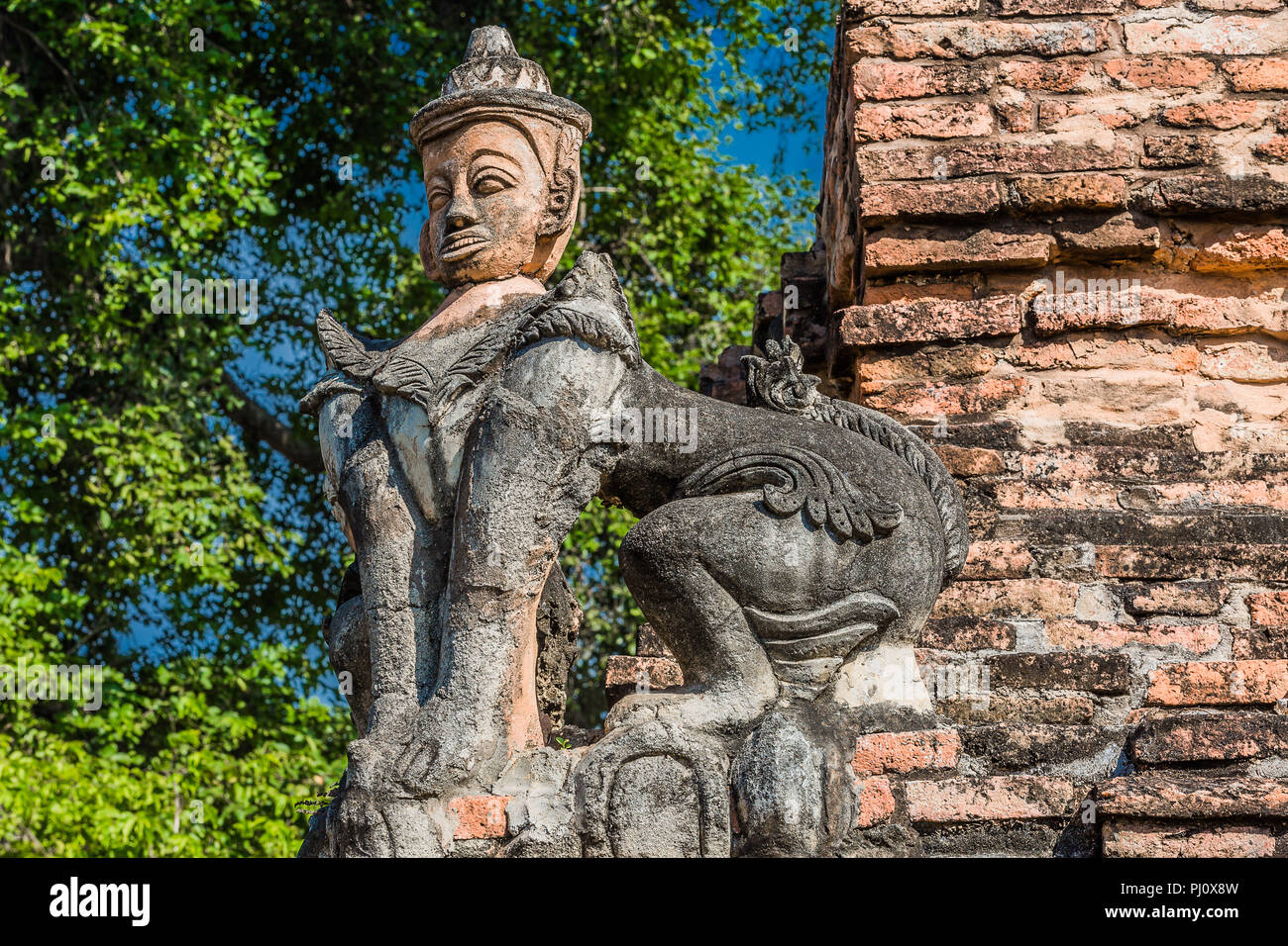 Ruinen des alten Königreichs von Ava Amarapura Mandalay Staates Myanmar (Burma) Stockfoto