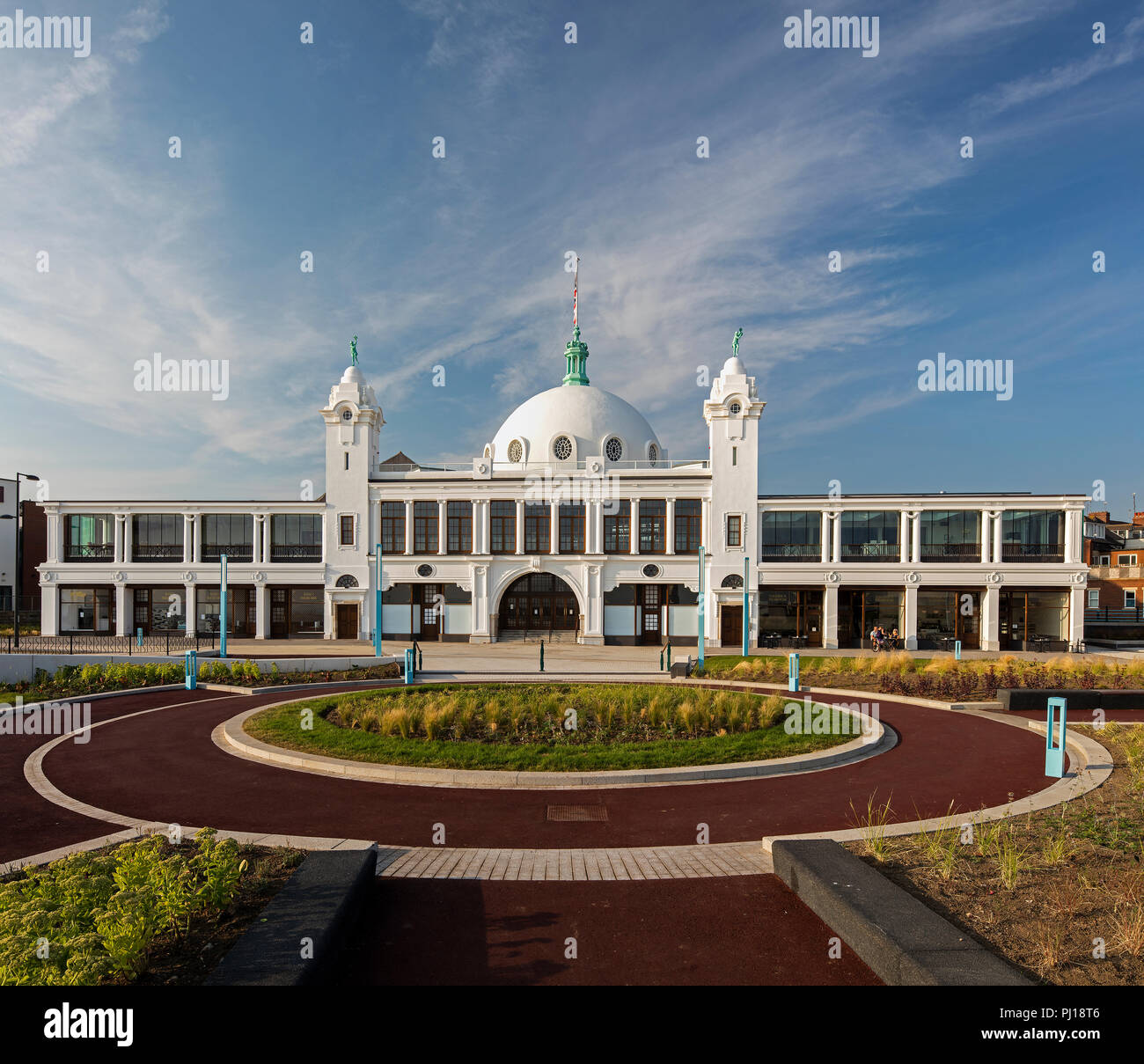 Spanische Stadt, Whitley Bay, North Tyneside, England Stockfoto