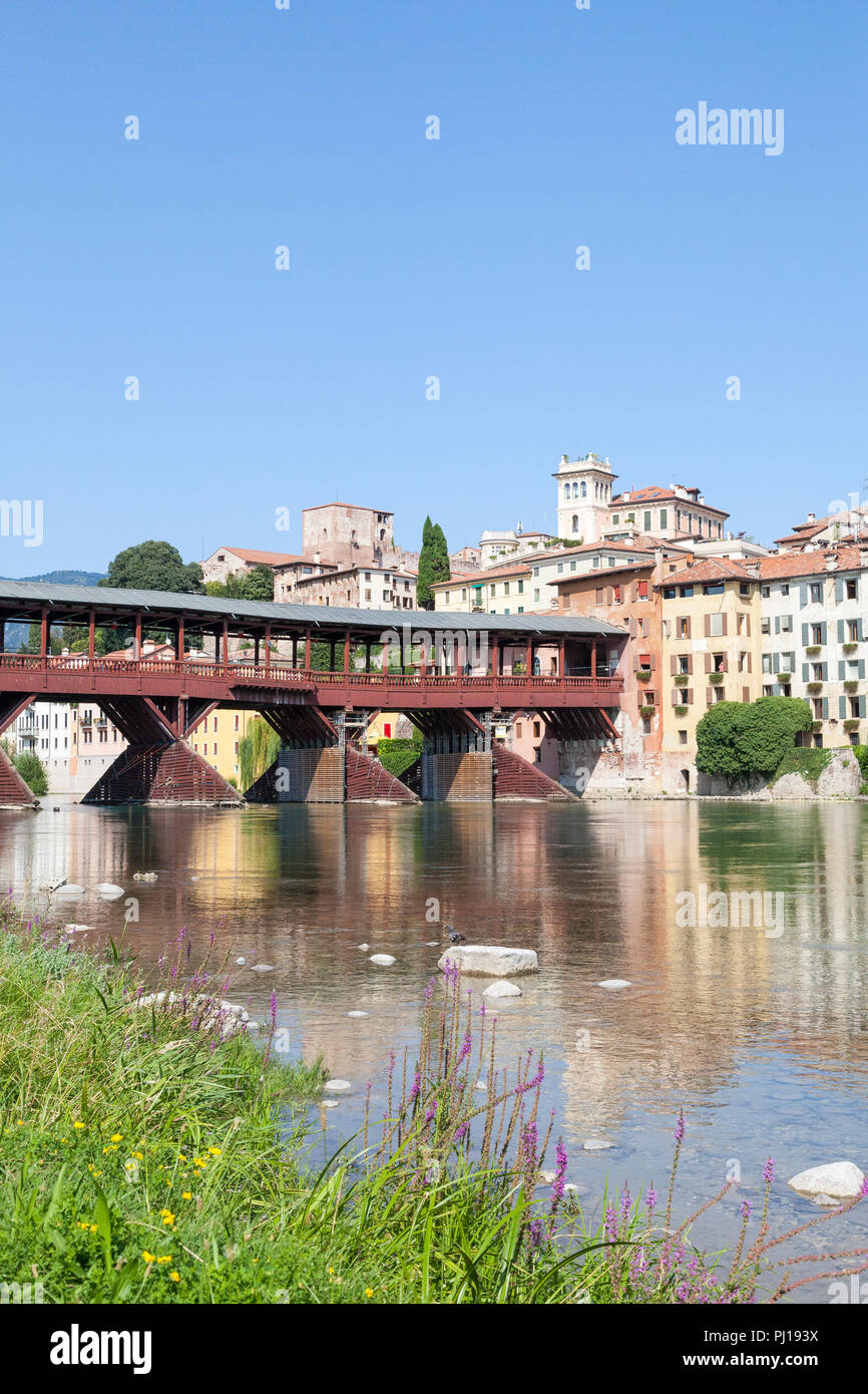 Ponte Vecchio Ponte degi Alpini, Brenta, Bassano del Grappa, Vicenza