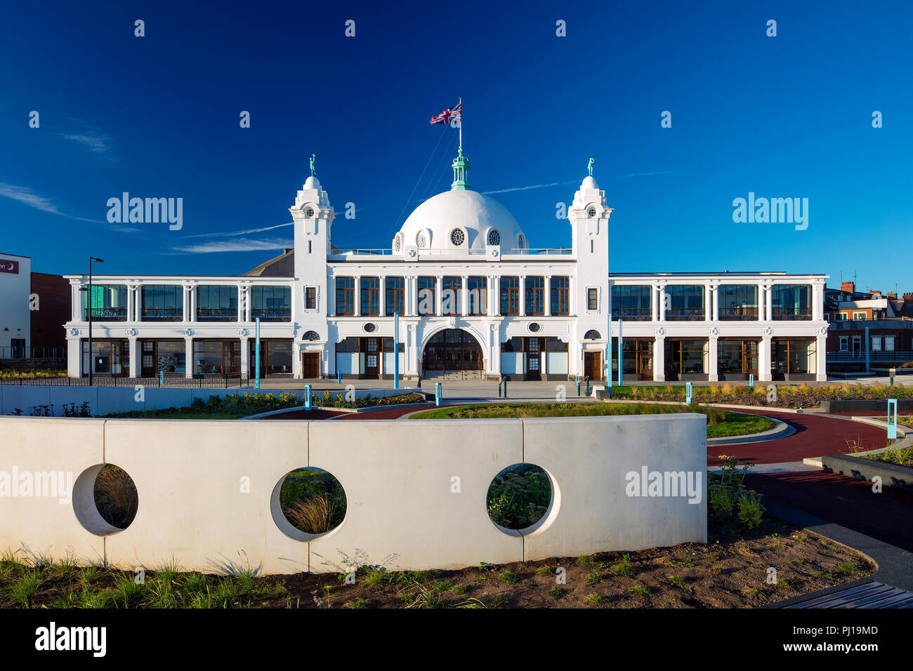 Spanische Stadt, Whitley Bay, North Tyneside, England Stockfoto