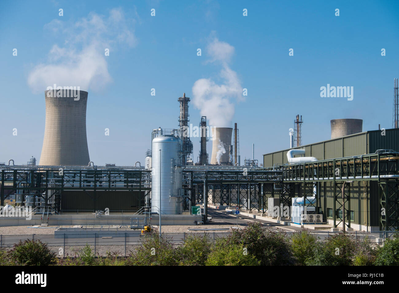 SNF-britischen Werk in ihrer Billingham Produktionsstandort auf Teeside. Stockfoto