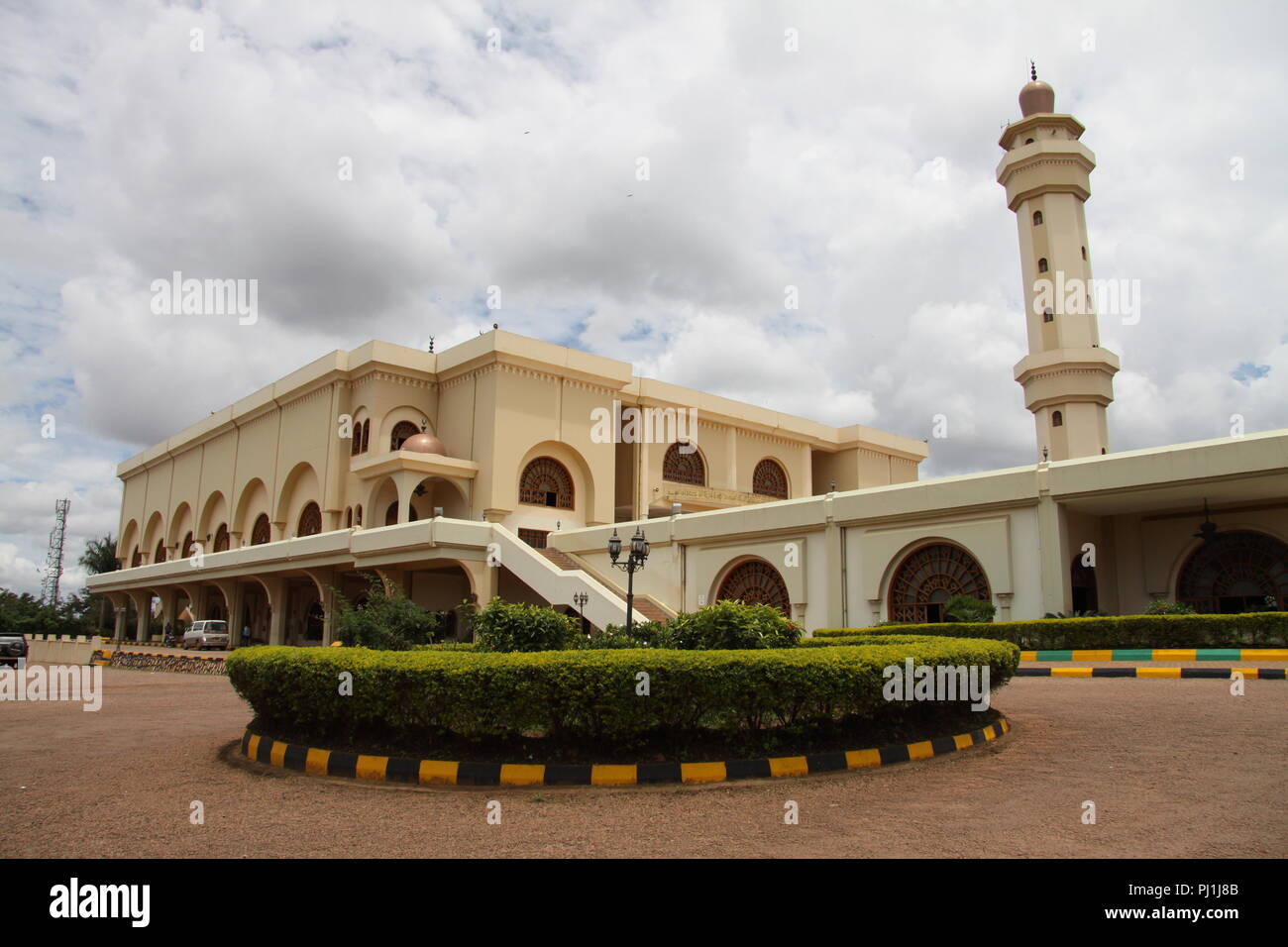 Die Gaddafi Moschee, Kampala, Uganda. Stockfoto