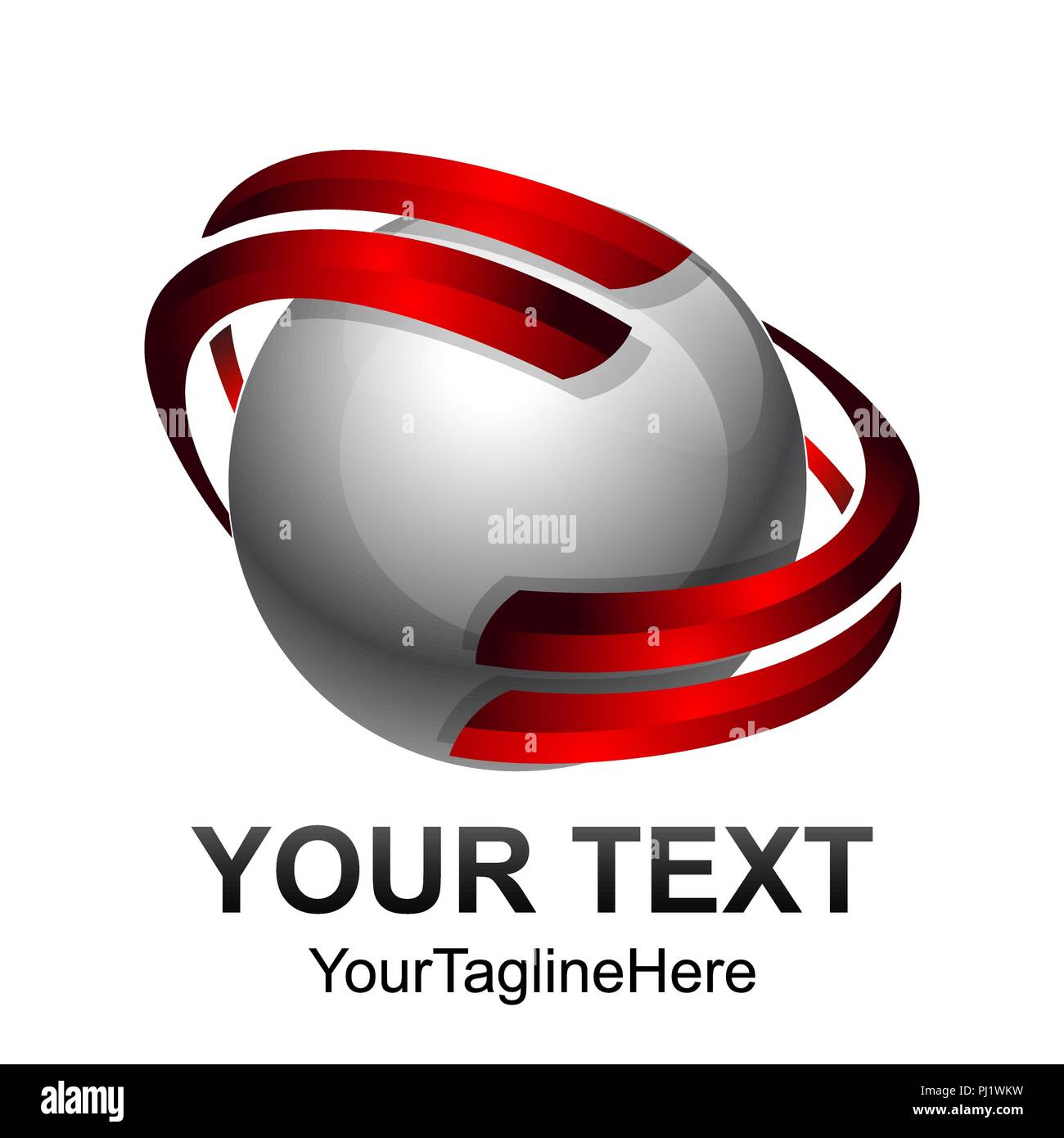 Kreative abstrakte digitale Sphäre Technologie vektor Logo Design template Element. Web Netzwerk Internet Business Logo Konzept Kreissymbol. Stock Vektor