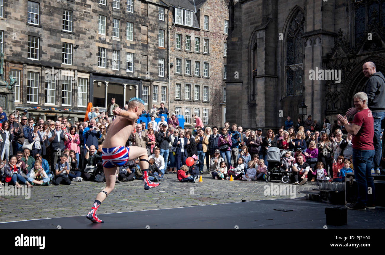 Edinburgh Fringe Festival, Edinburgh, Schottland, Großbritannien, Europa Stockfoto