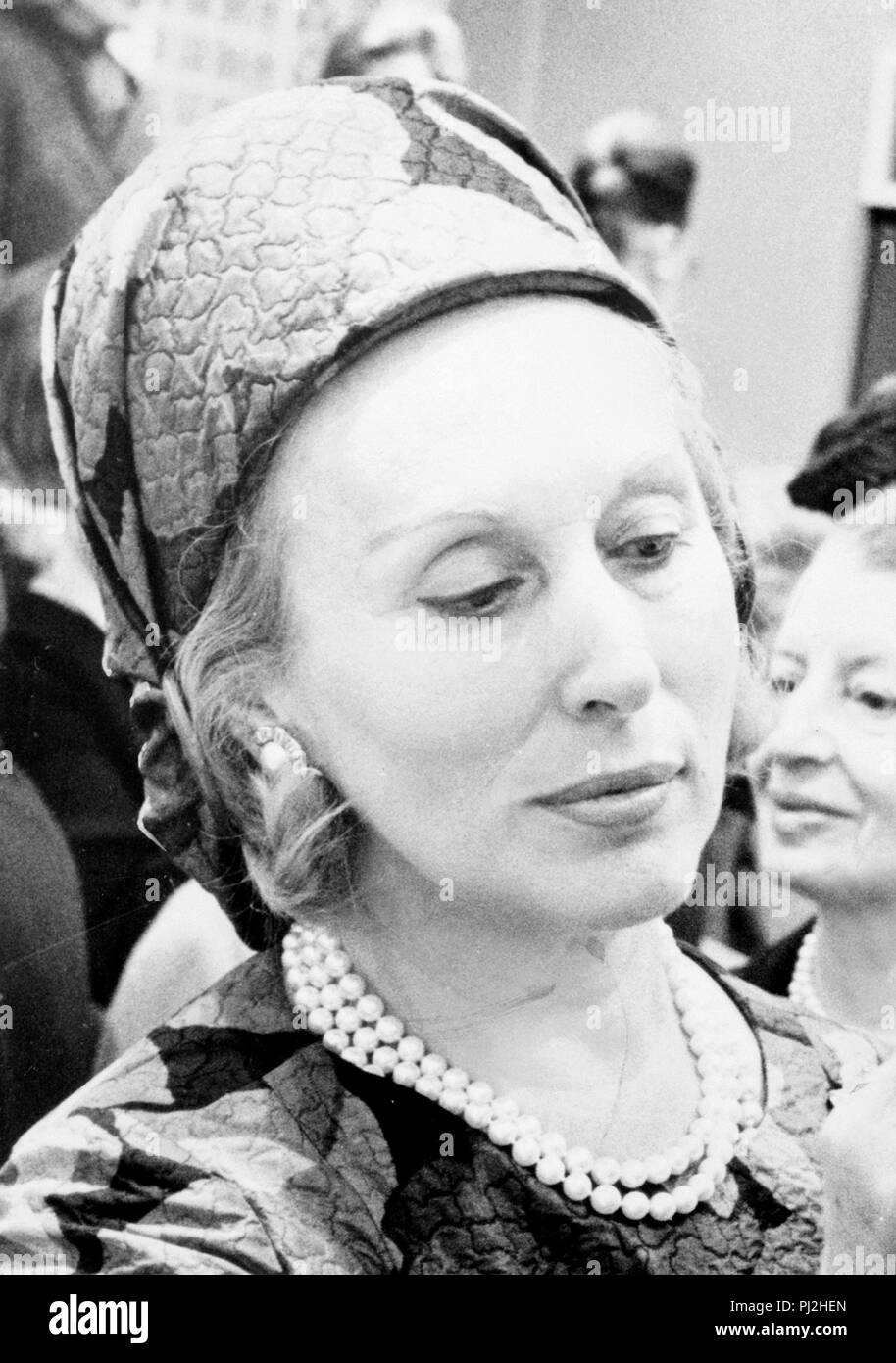 Estée Lauder (1908-2004), US-amerikanische Unternehmer. Sie Co - mit ihrem Ehemann der Kosmetik Firma gegründet. Stockfoto