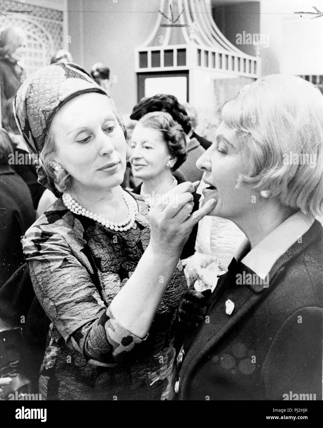 Estée Lauder (1908-2004), US-amerikanische Unternehmer. Sie Co - mit ihrem Ehemann der Kosmetik Firma gegründet. Stockfoto