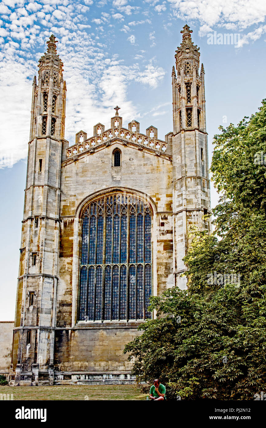 Cambridge (England, Großbritannien): King's College Chapel Stockfoto