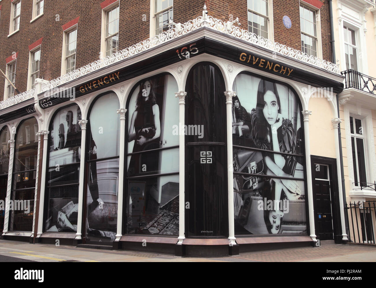 Die givenchy Store auf New Bond Street, London. PRESS ASSOCIATION Foto. Bild Datum: Mittwoch, August 22, 2018. Photo Credit: Yui Mok/PA-Kabel Stockfoto