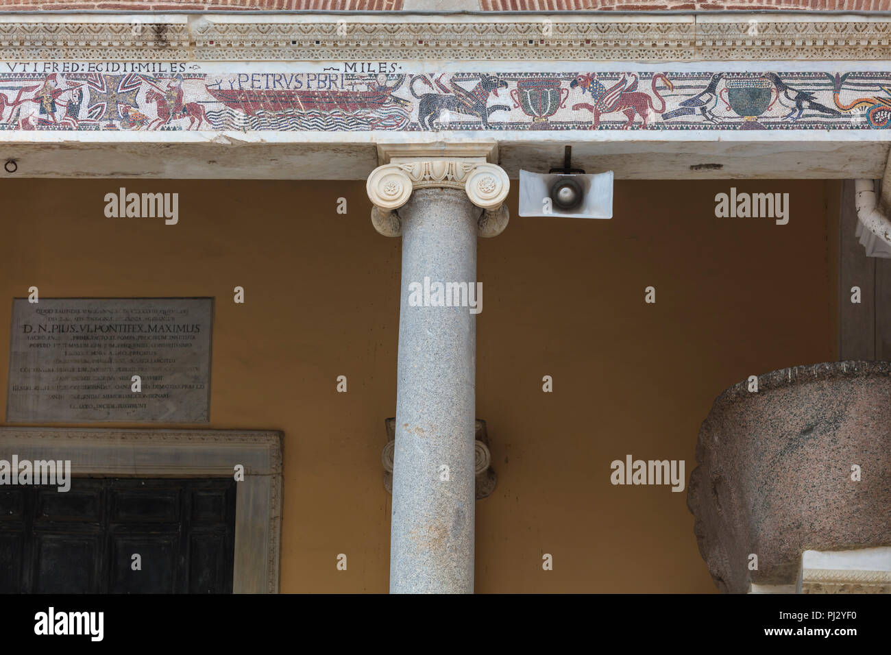 Kathedrale von San Cesario Mosaiken, Terracina, Latium, Italien Stockfoto