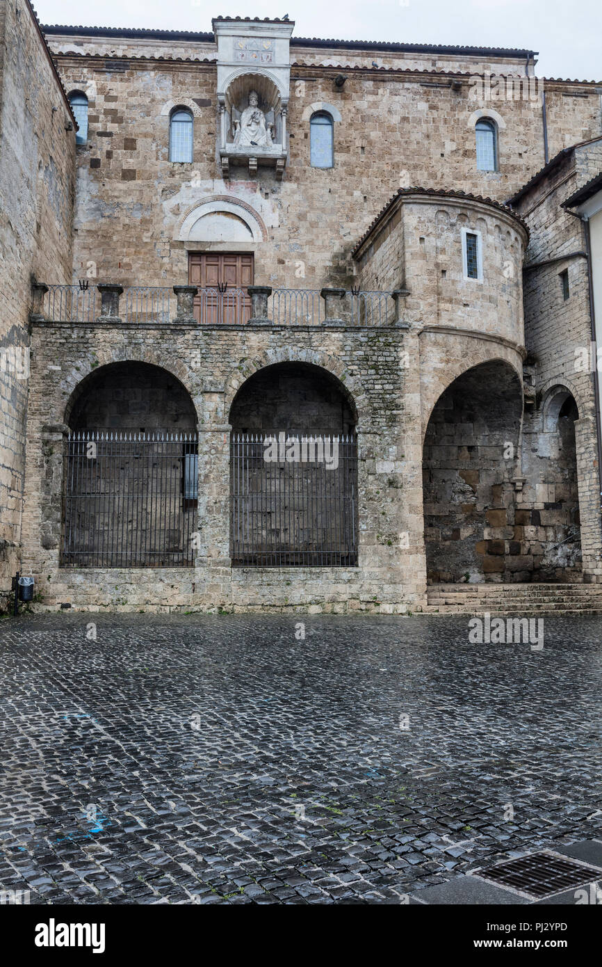 Kathedrale Anagni Frosinone Latium Italien Stockfotografie Alamy