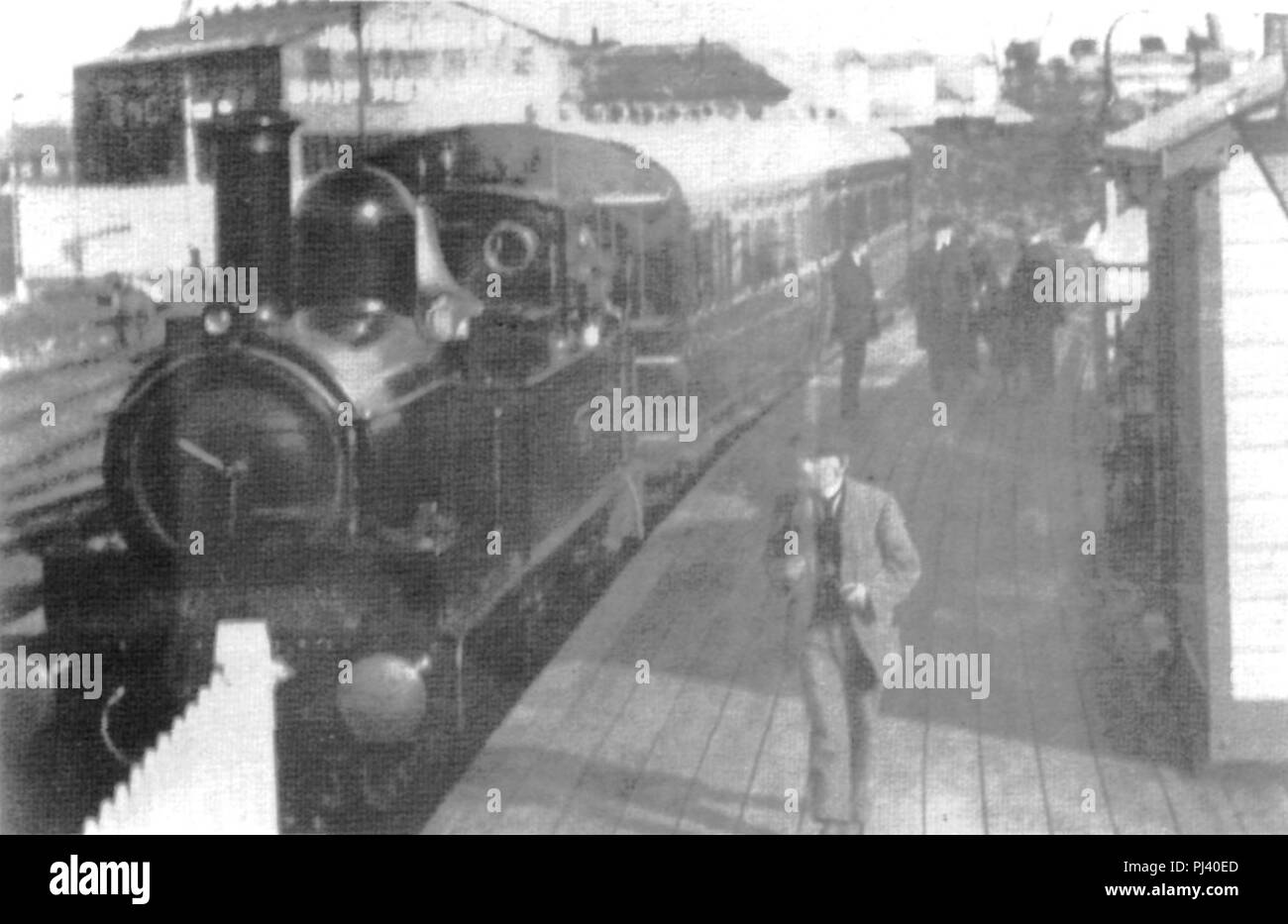 Avonmouth Docks railway station. Stockfoto