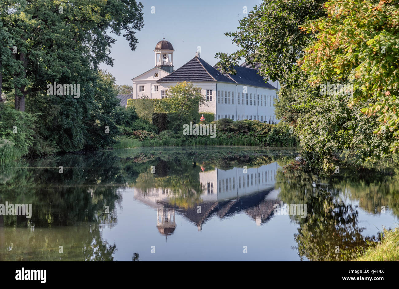 Graasten Schloss Sommerresidenz der königlichen Familie, Dänemark Stockfoto