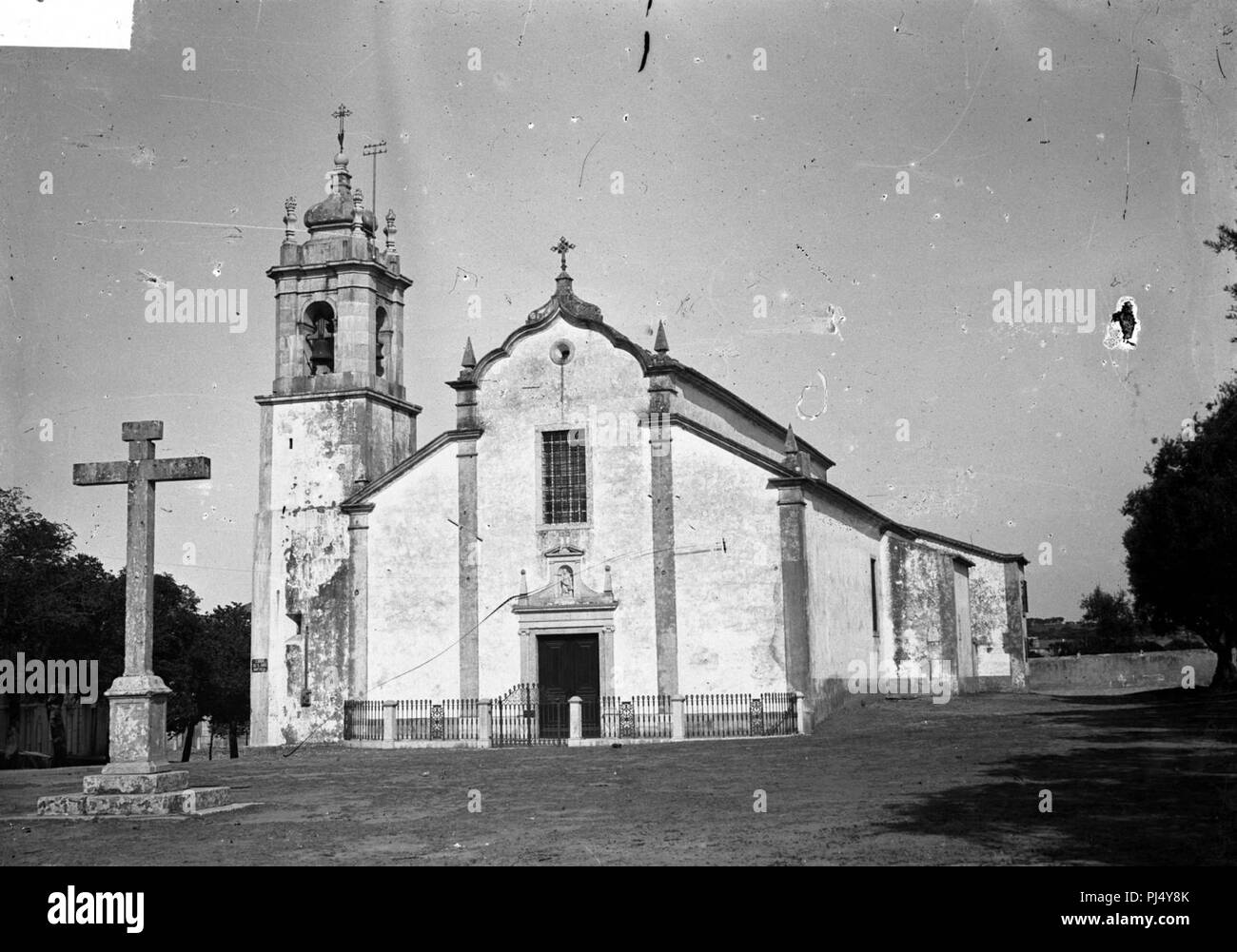 BAR 000252 - Igreja do Lumiar. Fachada Principal. Stockfoto