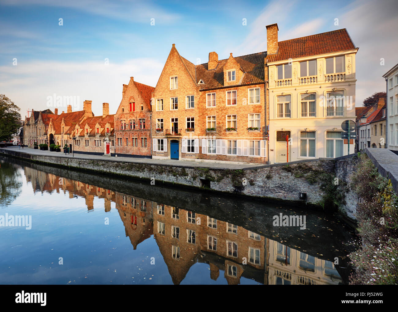 Brügge, Belgien historische Stadt Stockfoto