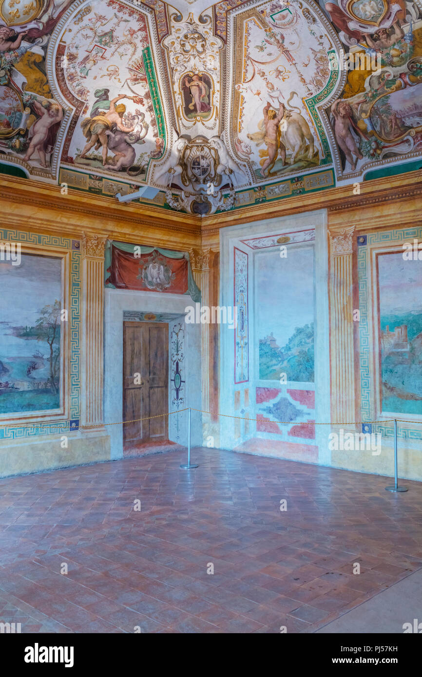 Villa d ' Este, Tivoli, Latium, Italien Stockfoto