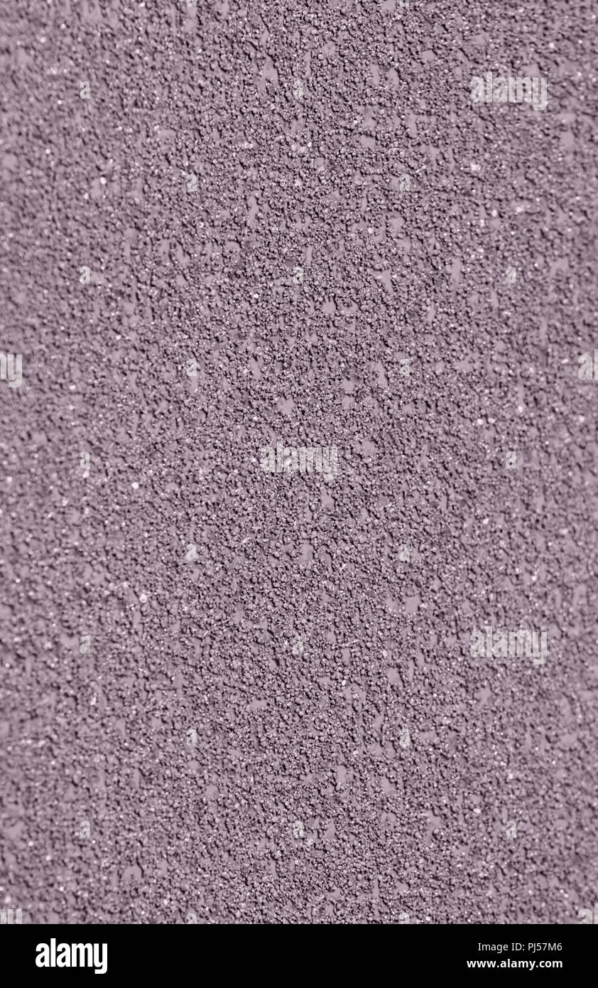 Die Textur der lackiert Design lila Wand. Gips Wand Hintergrund. Stockfoto