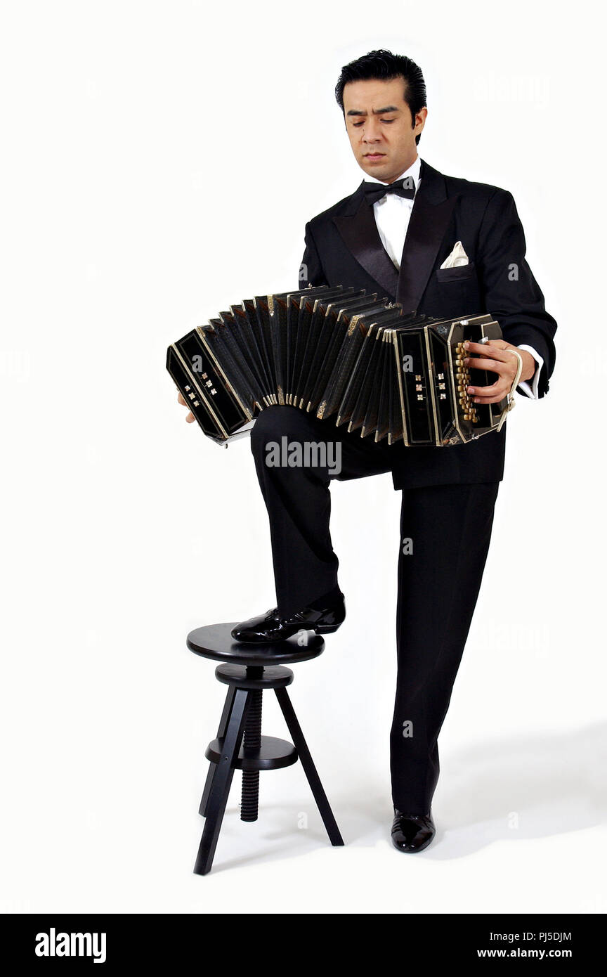 Professionelle Tanzlehrer und tango Dance Masters aus Buenos Aires Demonstration klassischer argentinischer Tango Posen Stockfoto