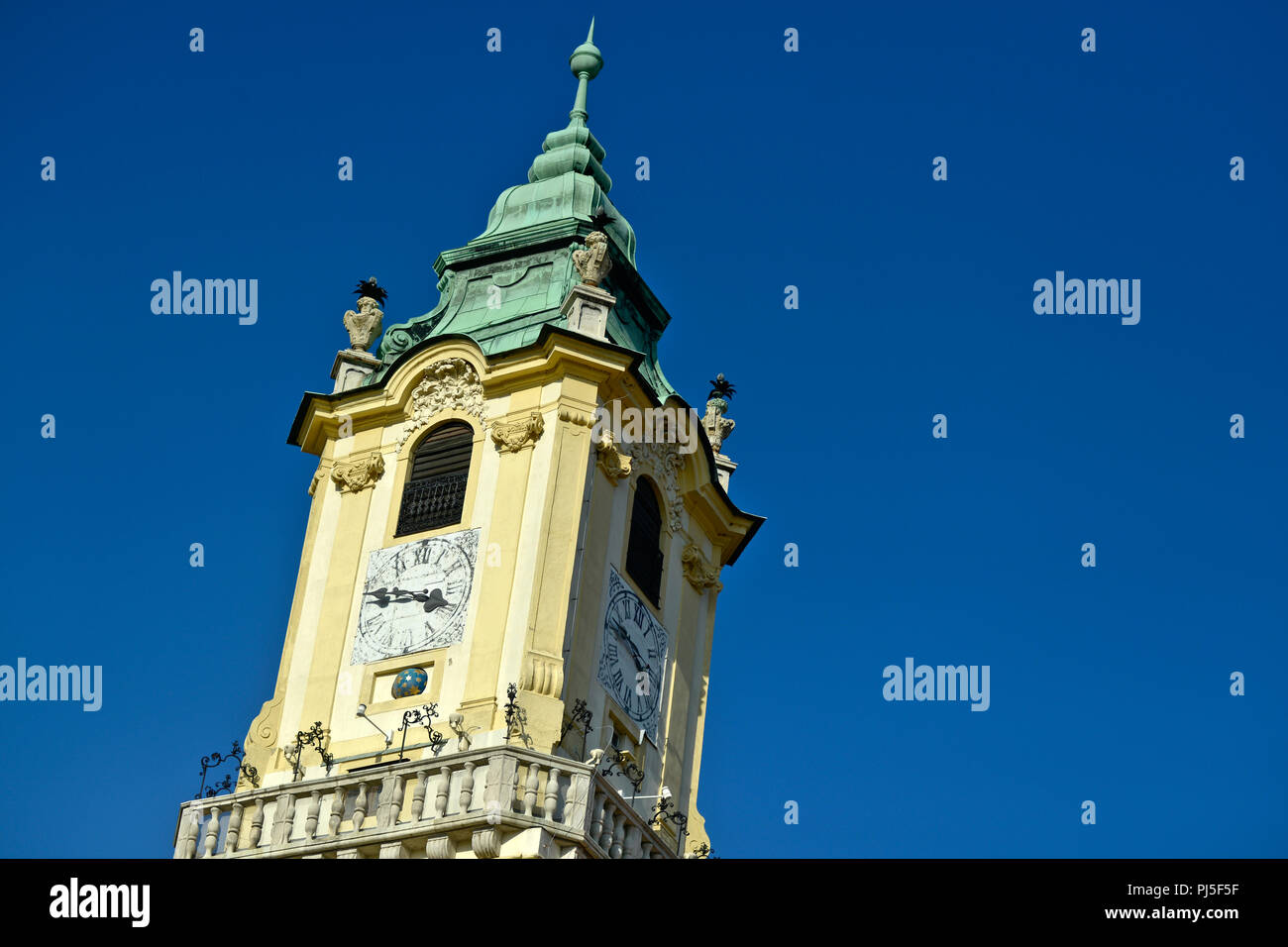 Rathaus in Bratislava, Slowakei Stockfoto