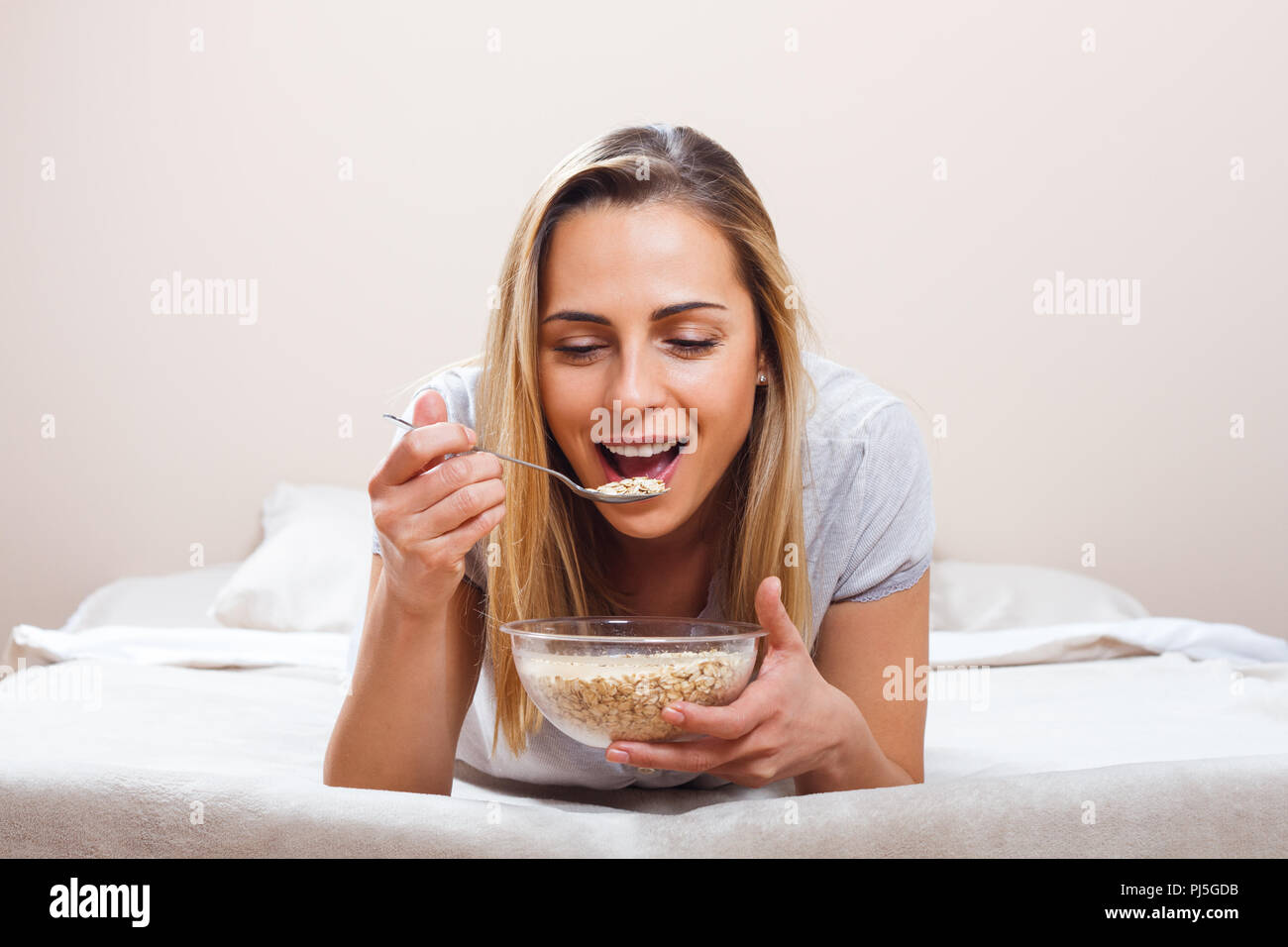 Gesundes Frühstück Stockfoto