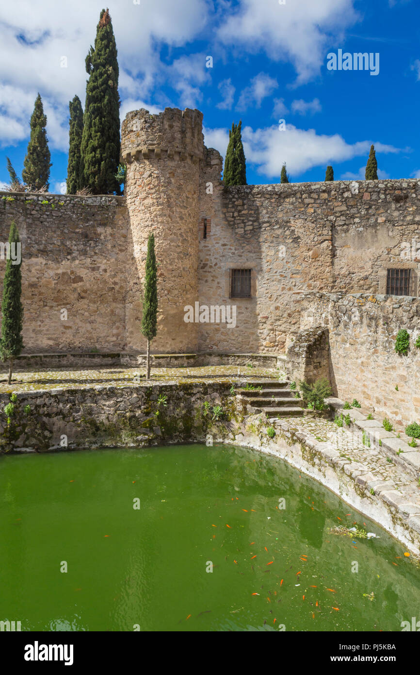 Alte Stadt, Trujillo, Extremadura, Spanien Stockfoto